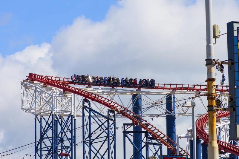 Blackpool achtbaan