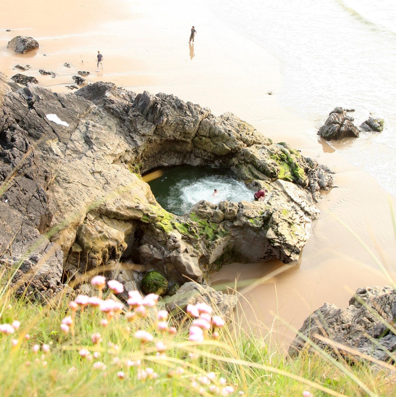 The Blue Pool Llangenith